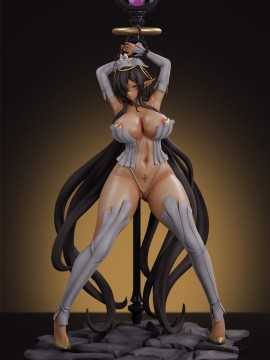 Whale Studio Kuroinu Olga Hot Sexy 1/4 Statue Grey EX Version